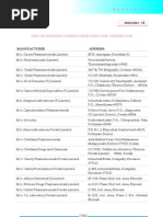 Product List Scheme Drugs Pharmacology