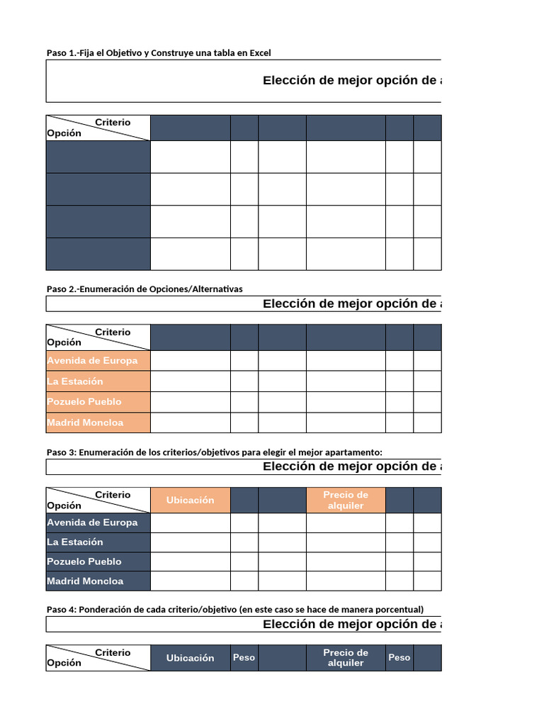 Dos Ejemplos matriz de priorización 2023 | PDF | Recuperación de ...