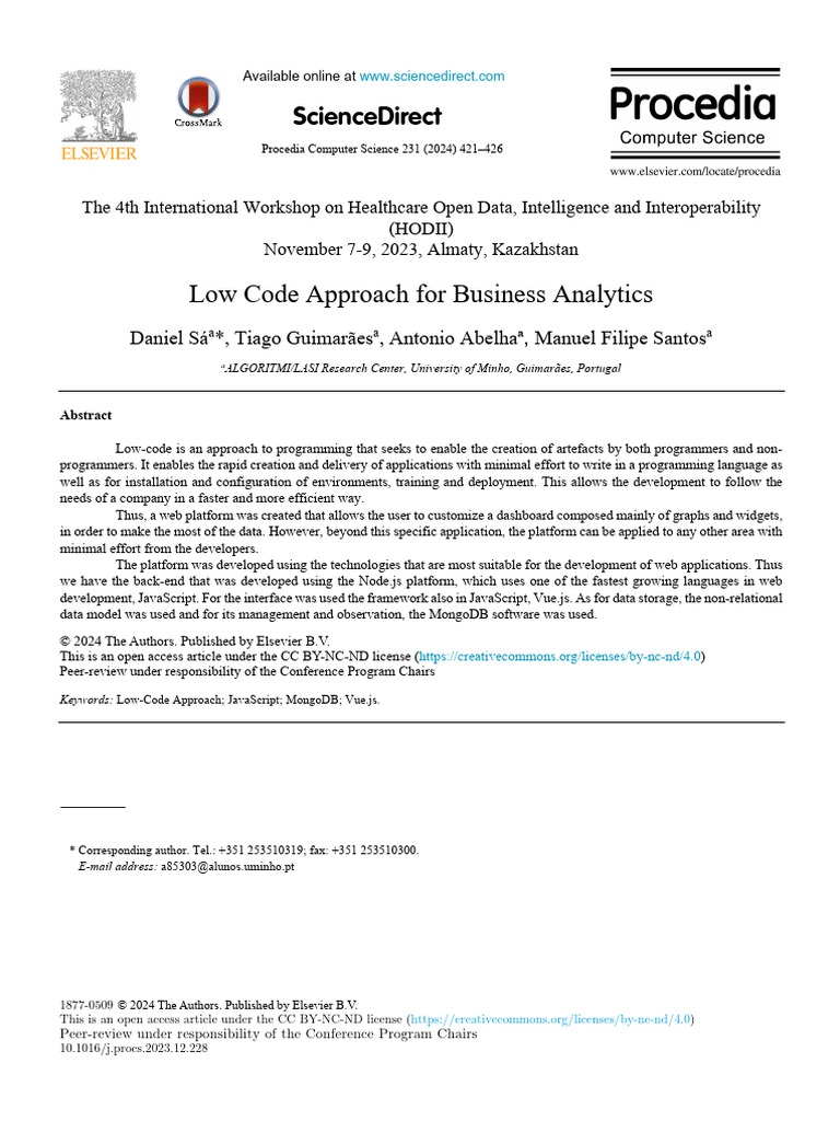 1 s2.0 S1877050923022408 Main | PDF | Java Script | World Wide Web