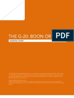 IBON Working Paper - G20 - Boon or Bane - 2011