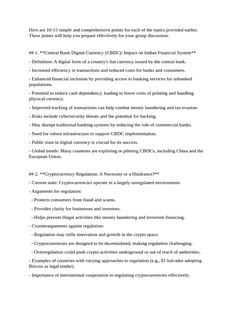 GD Topics | PDF | Cryptocurrency | Sustainability