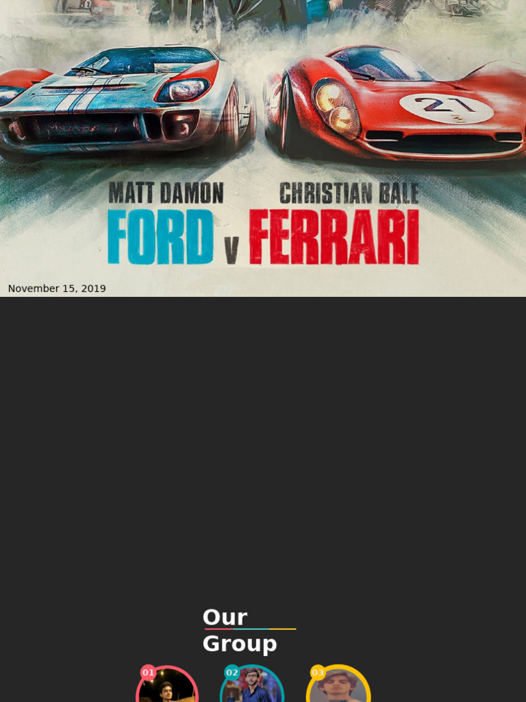 Ford Vs Ferrari Parents Guide