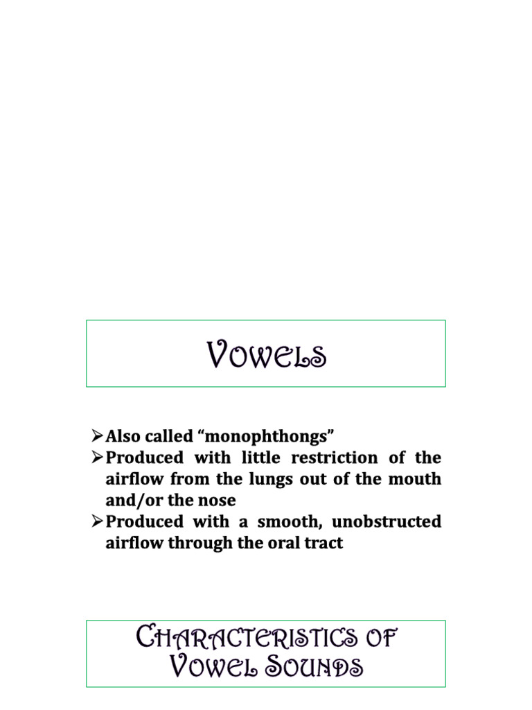 Foreign Language Module Weeks 3 and 4 | PDF | Vowel | Human Voice