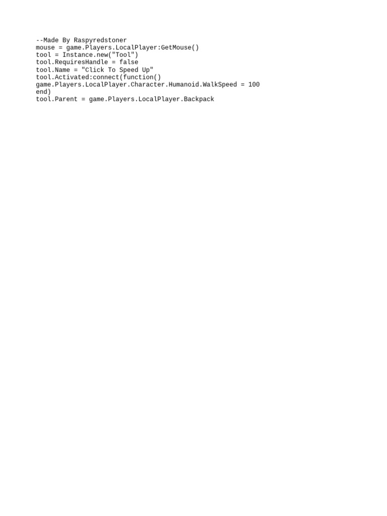 Speed hack pdf
