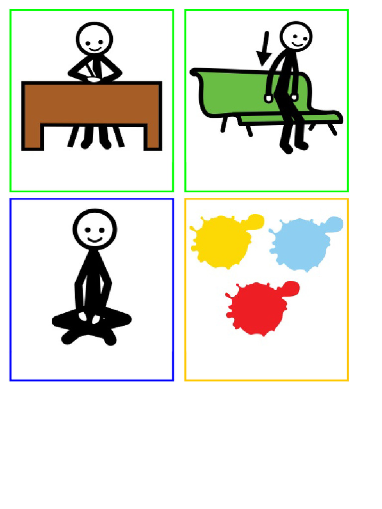Pictogramas Escuela | PDF
