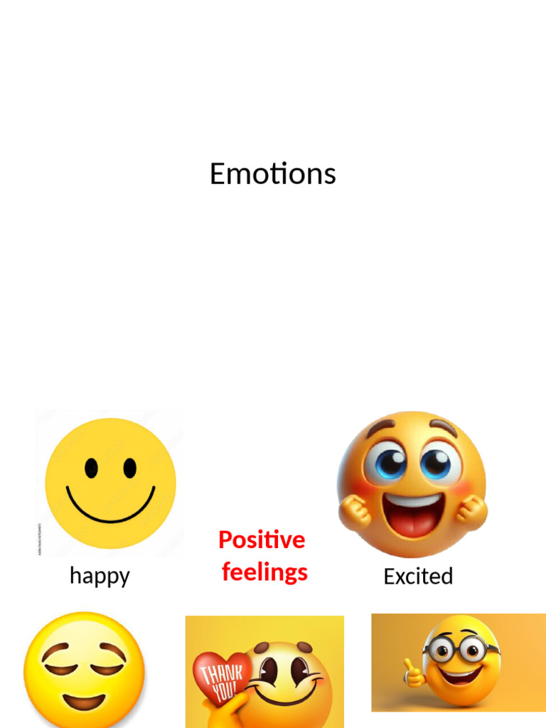 Emotions Pdf