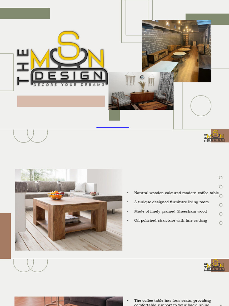 Elegant Sheesham & Mango Wood Tables | PDF | Furniture | Interior Design