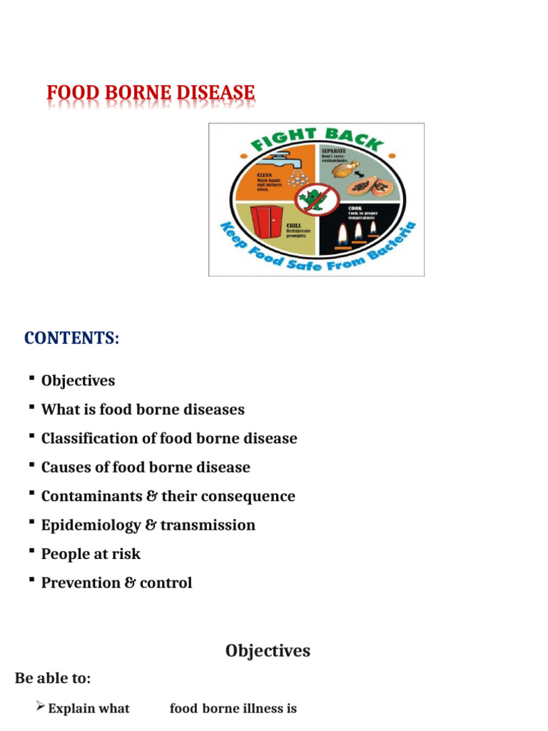 Food Born Diseases | PDF | Foodborne Illness | Hand Washing
