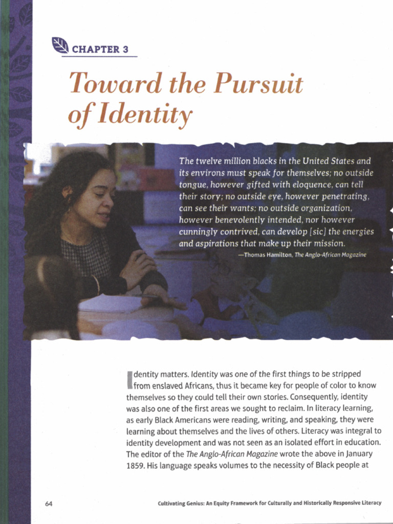 Muhammad,+G +Chapter+3+Identity | PDF | Identity (Social Science ...