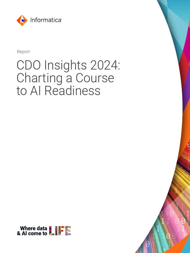CDO Insights 2024 Charting A Course To AI Readiness | PDF | Artificial ...