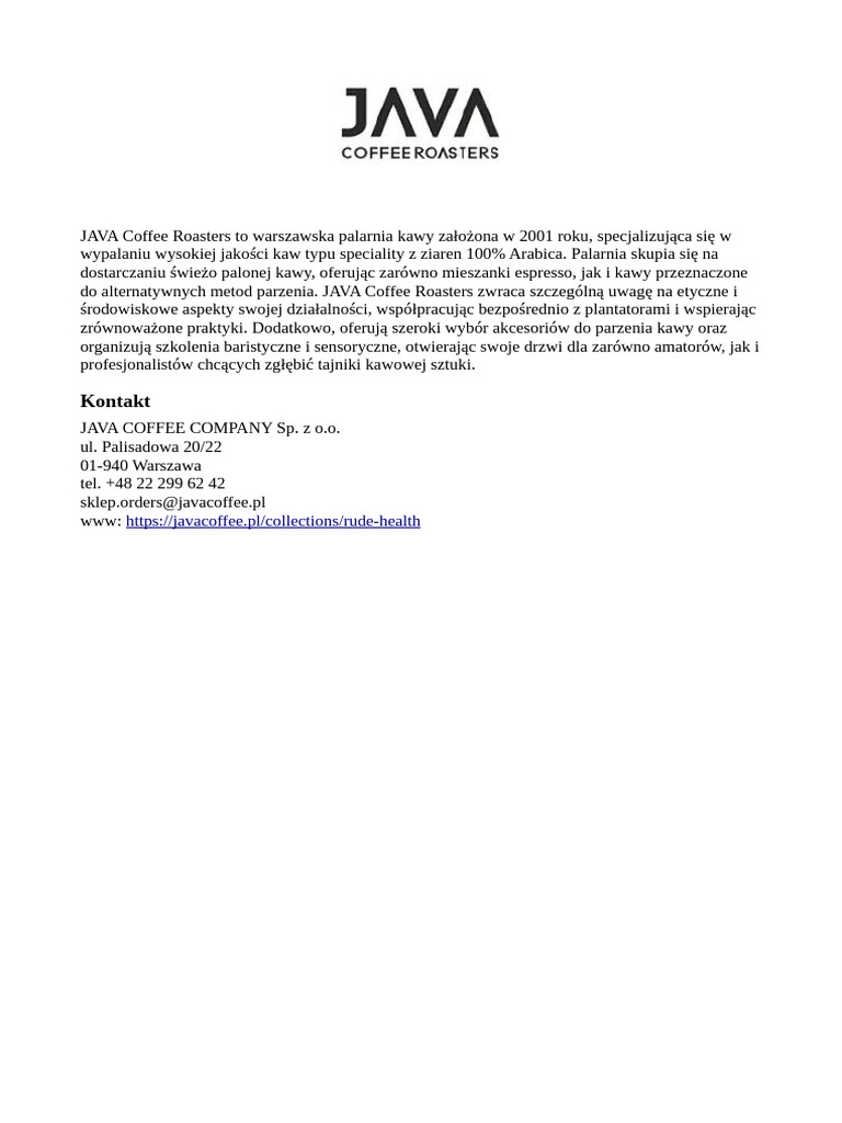 Java Coffee | PDF