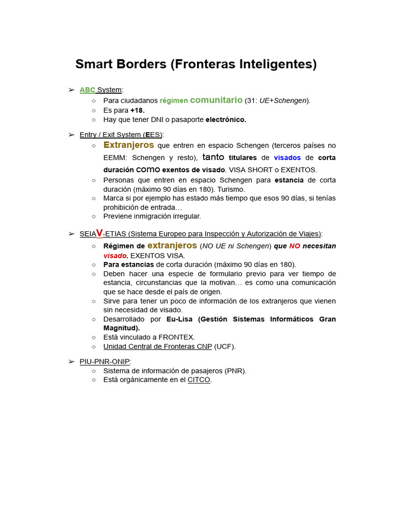 Fronteras Inteligentes en Europa 2023 | PDF