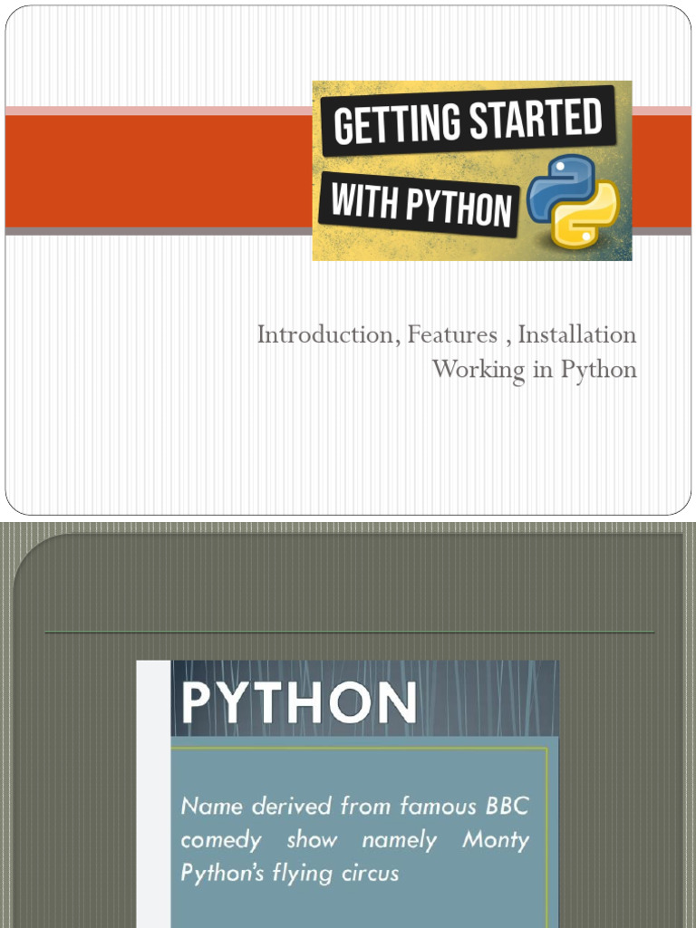 Python Basics for Class 11 CS | PDF