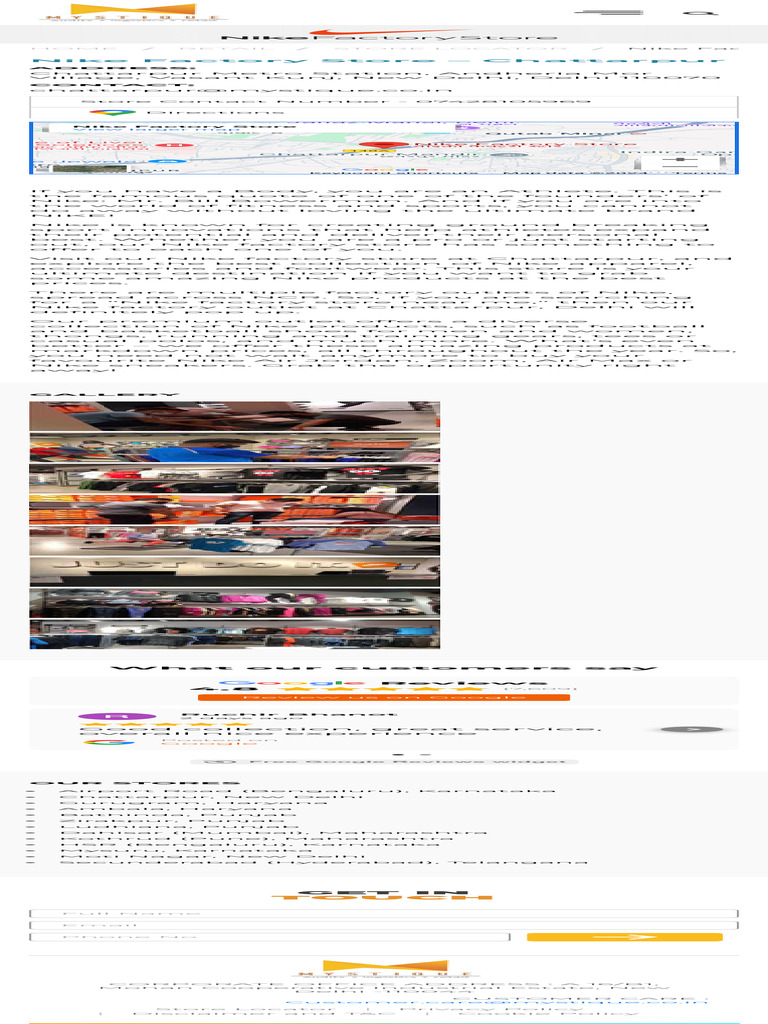 chattarpur nike factory outlet