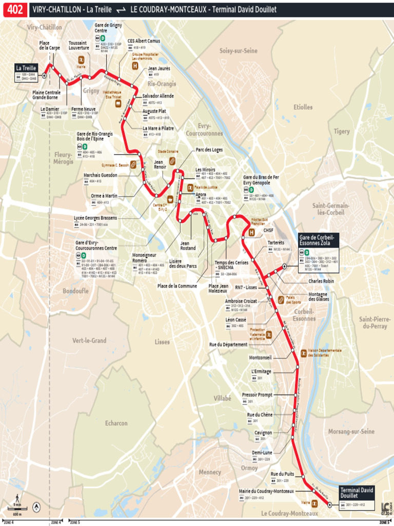Horaires et plans du bus 402 à Évry | PDF