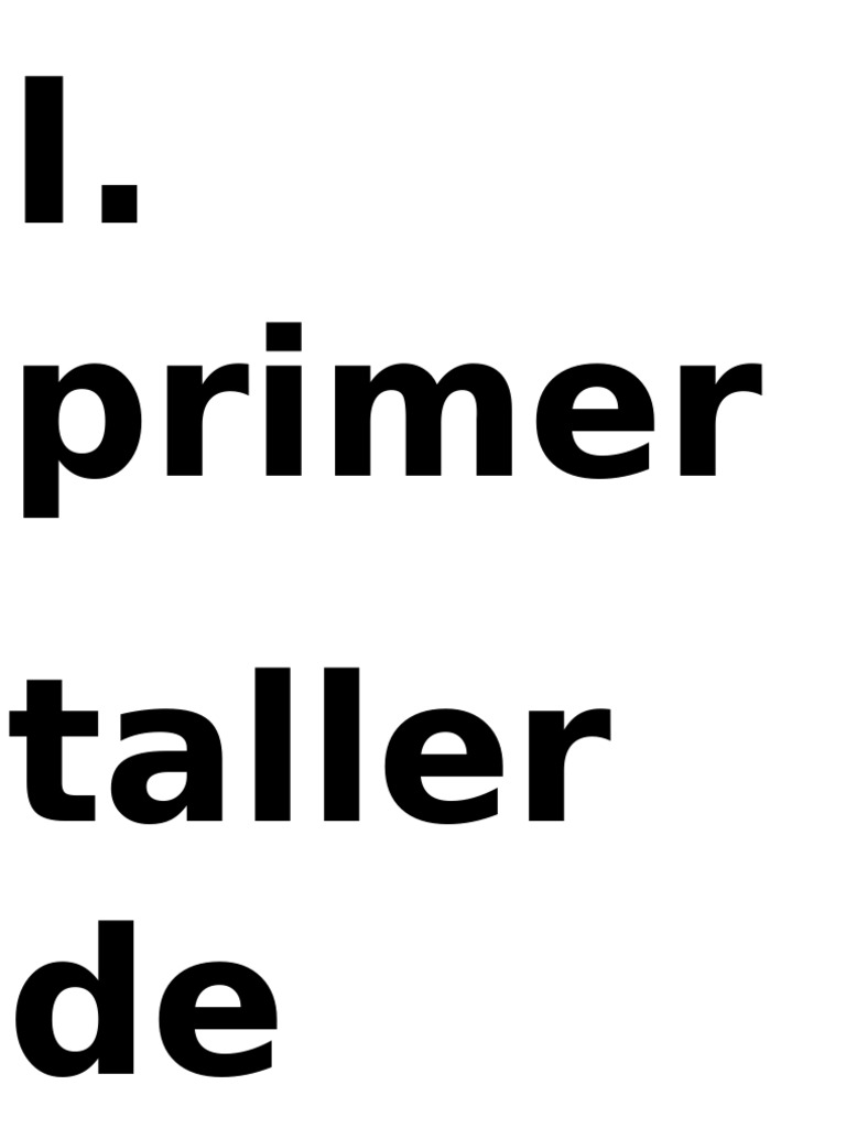 I. Primer | PDF | Salud y bienestar