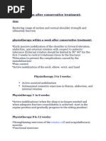 ACDF Post-Op Physical Therapy Protocol | PDF | Anatomical Terms Of ...