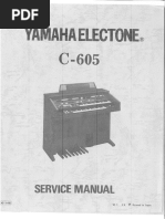 C-605 Service Manual | PDF