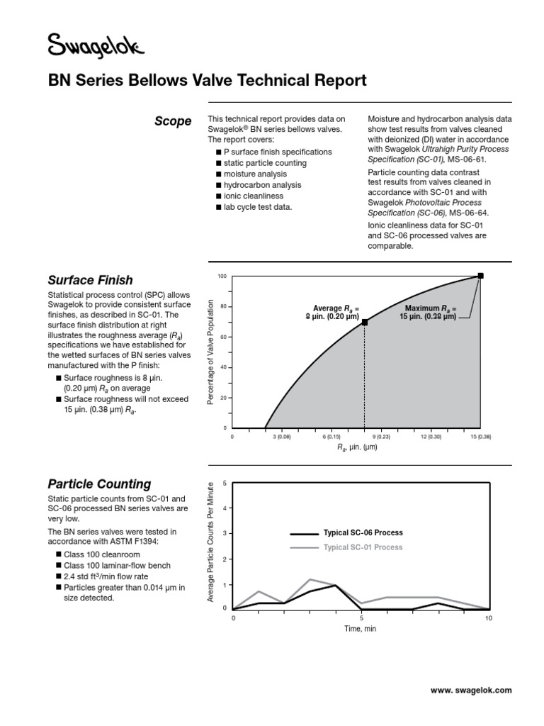 BN Series Bellows Valve Technical Report 3 BLZ | PDF | Pressure | Valve