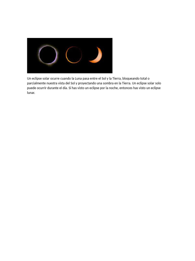 Dibujo de Eclipses Solar y Lunar | PDF | Eclipse solar | Eclipse