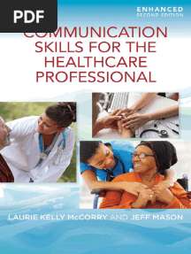 Communication Skills For Healthcare Profession