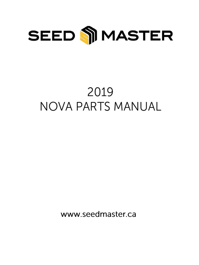 Parts 2019 Nova Manual | PDF | Land Vehicles | Vehicles