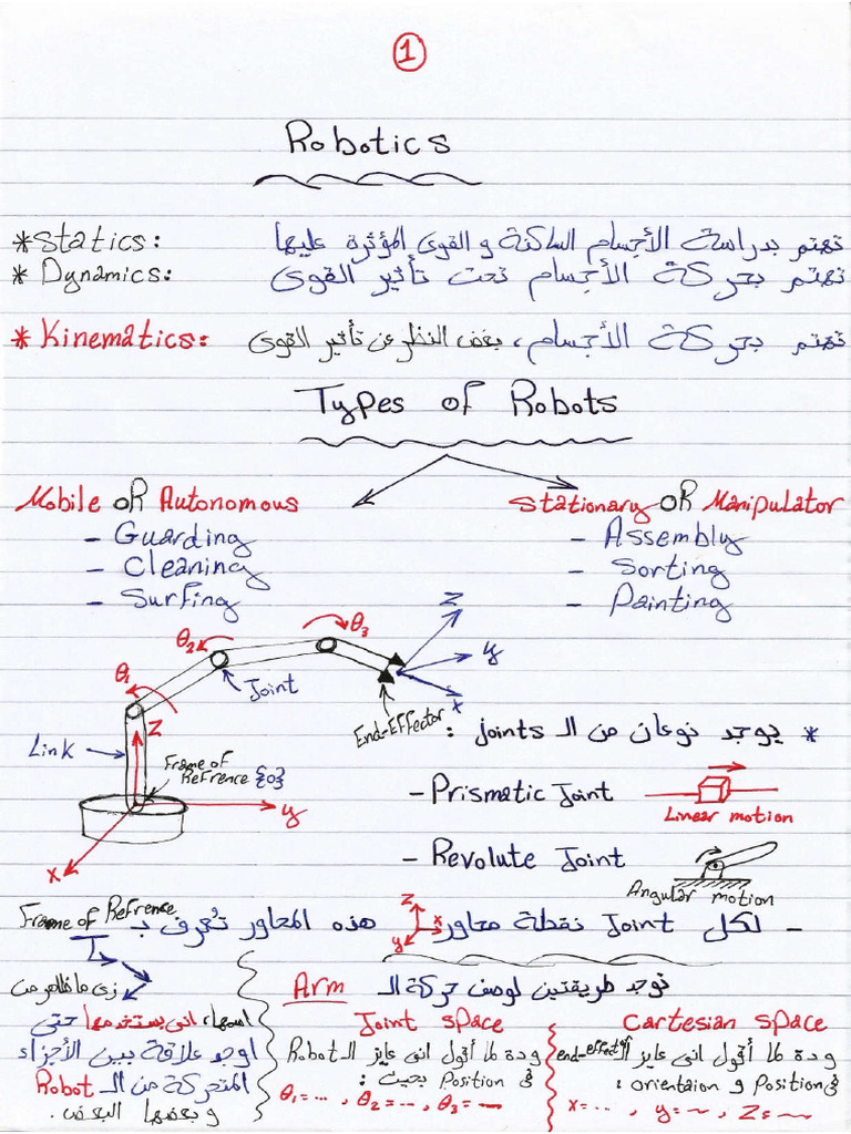 0 - Robotics - Intro | PDF