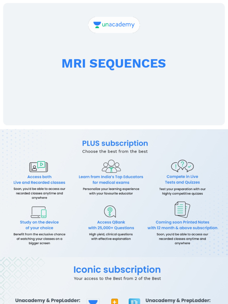 Mri Sequences Pdf