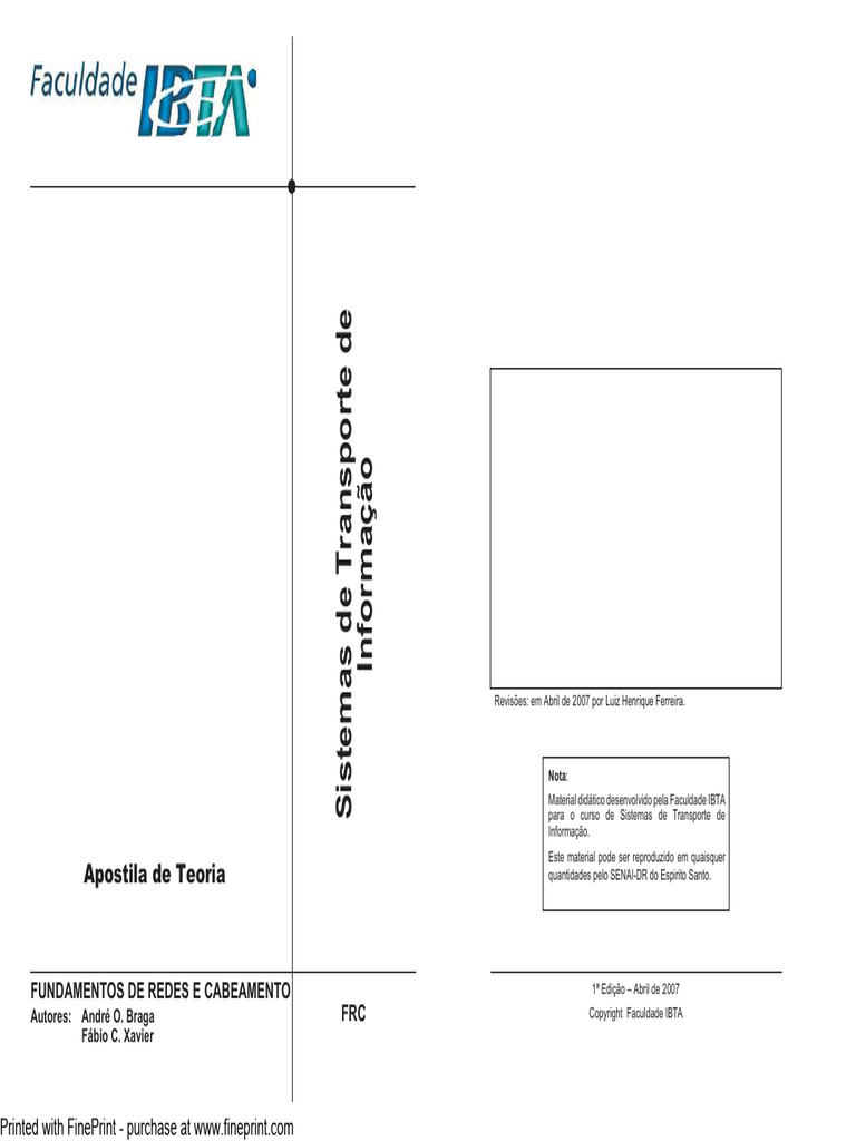 Apostila Teoria FRC | PDF