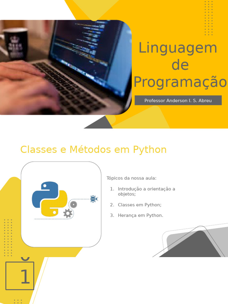 Classes e Herança em Python | PDF | Classe (programação de computadores ...