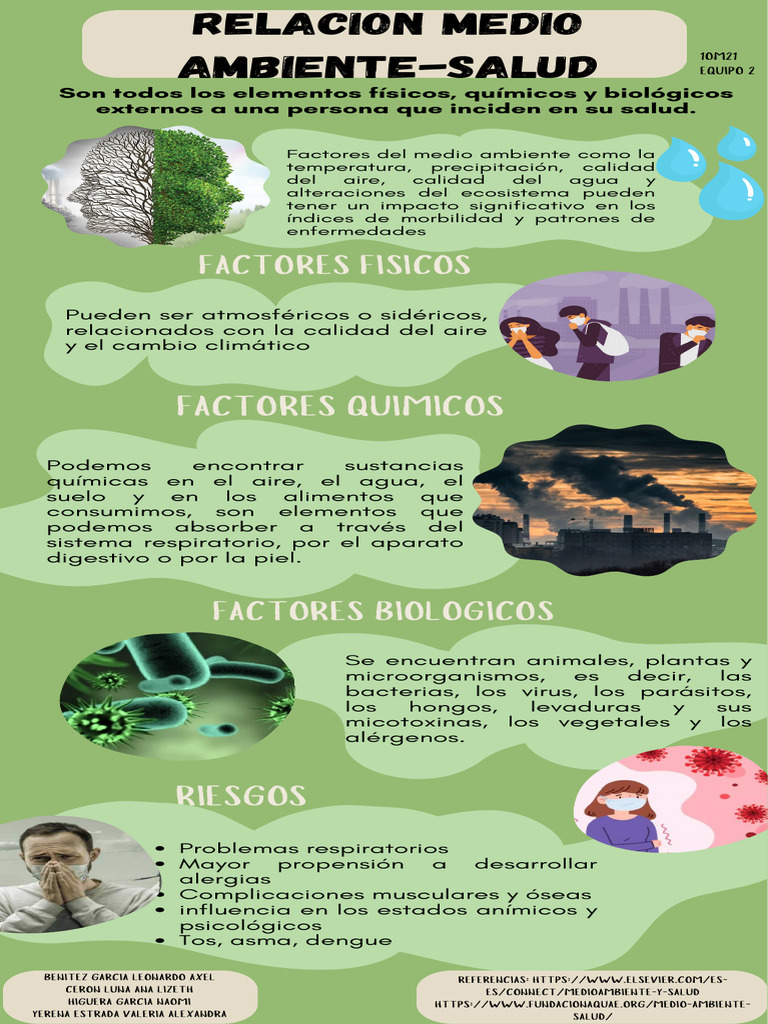 Relación entre Medio Ambiente y Salud | PDF | Salud y bienestar ...