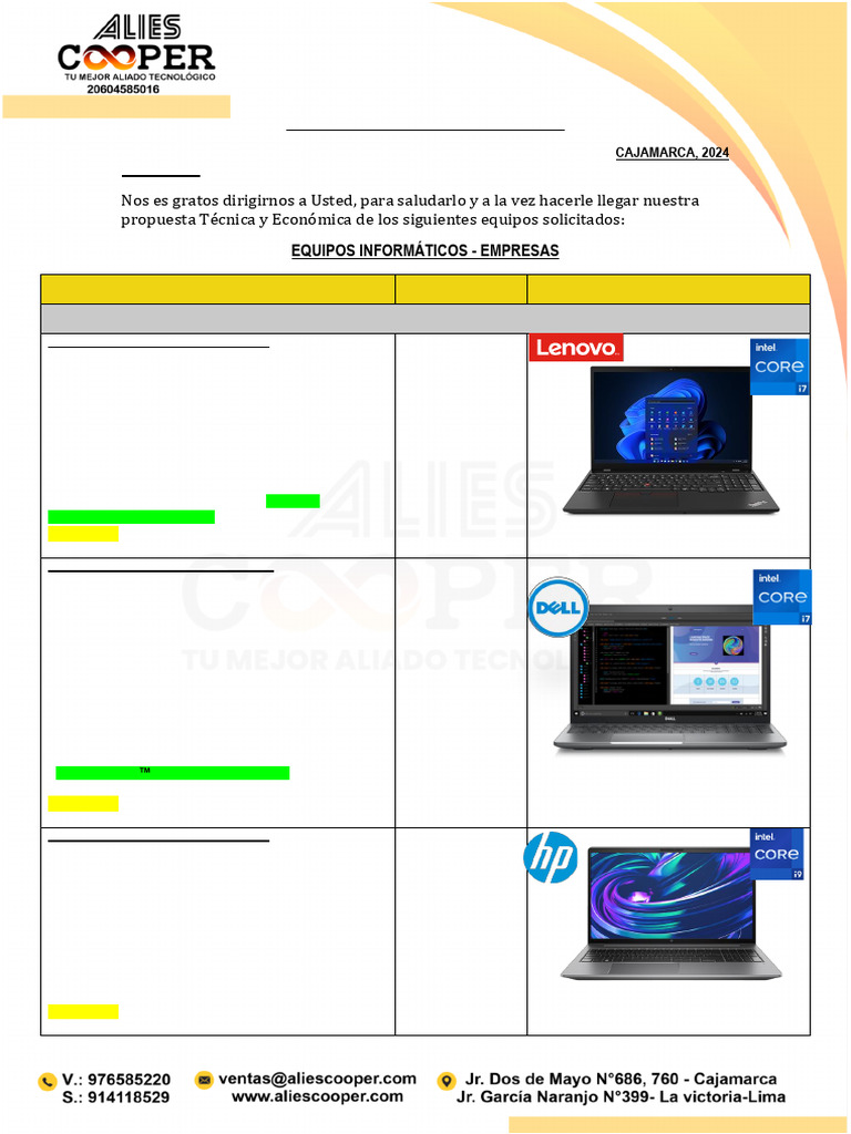 Catalogo Corporativo | PDF | Puesto de trabajo | Lenovo