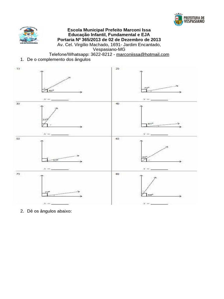 Angulos 7 | PDF