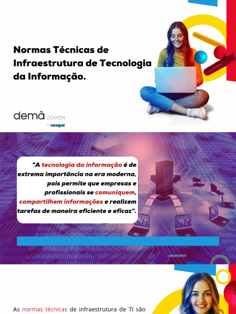Normas Técnicas de Infraestrutura de TI | PDF | Tecnologia da ...