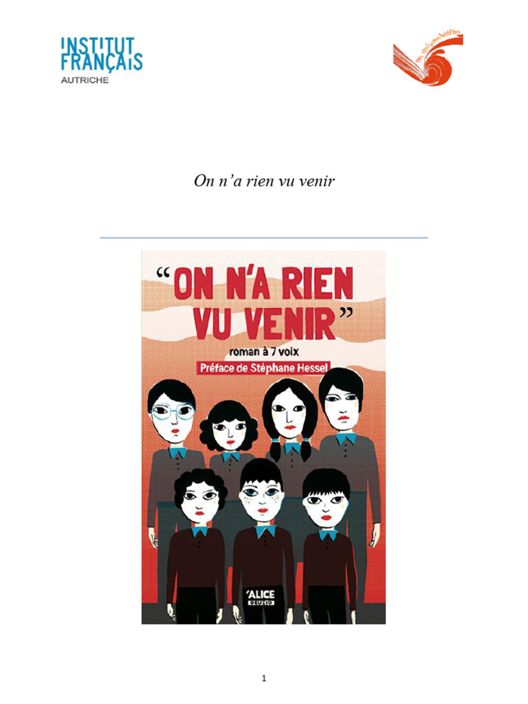 Analyse du roman 