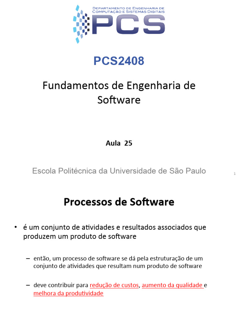 Fundamentos e Modelos de Processos de Software | PDF | Testes de ...