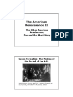 The American Renaissance II