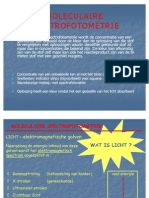 Spectrofotometrie 3