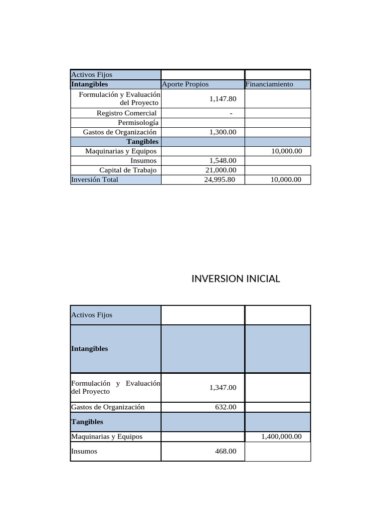 Flujo de Caja Proyectado Nuevo | PDF | Economía Financiera ...