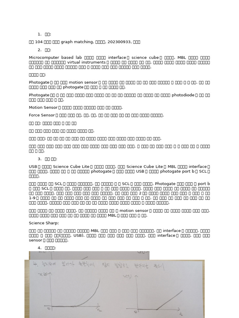실험 104 예비 보고서 | PDF