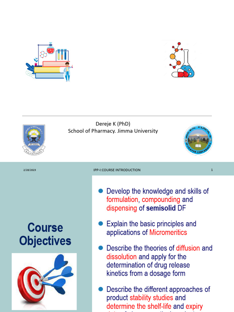 IPP II WKU Course Introduction PDF Science Mathematics