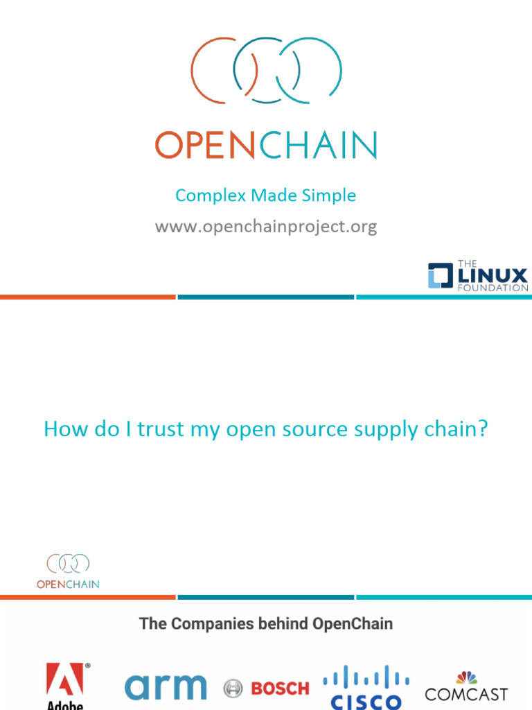 A Brief Introduction To Openchain | PDF | Land Vehicles | Vehicles
