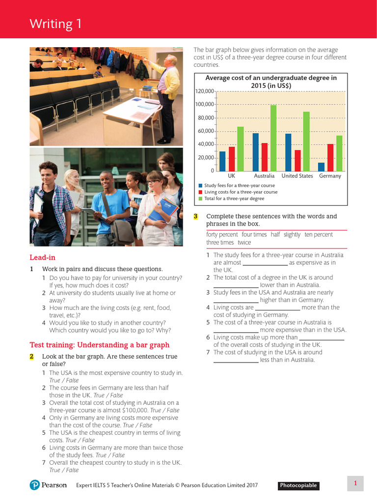 Writing Test 1 Pdf International English Language Testing System