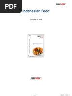 Download Indonesian Food Cookbook  by snstein2nh329 SN7876062 doc pdf