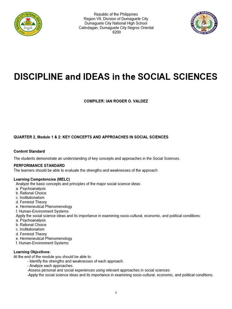 Key Concepts in Social Sciences: Psychoanalysis | PDF | Id | Feminism