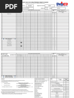 SF2 Daily Attendance Report Template | PDF | Human Life Stages | Human ...