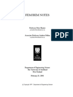 Finite Element Method Boundary Element Method