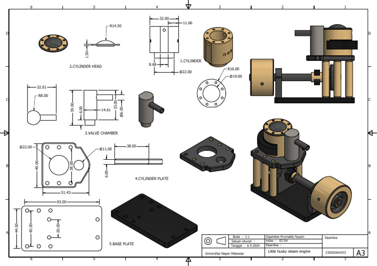 Little Husky 1 | PDF | Vehicle Parts | Engineering