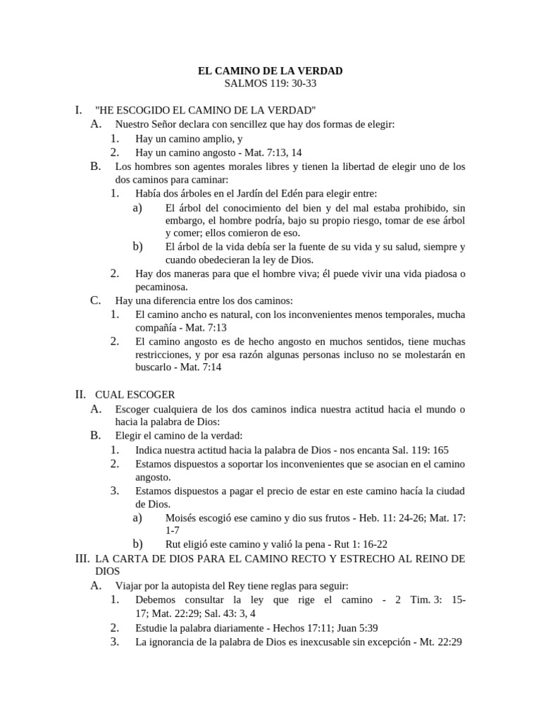 El camino de la verdad | PDF | Creencia religiosa y doctrina