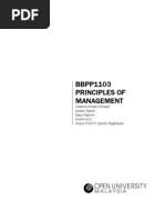 Download BBPP1103 - Principles of Management v Dec Sem Jan 2012 by Shinaz Ahmed SN78762040 doc pdf